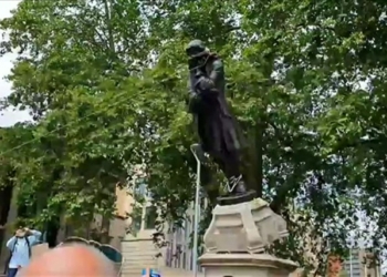 George Floyd topples statues of racists, slave traders in U.S., Europe