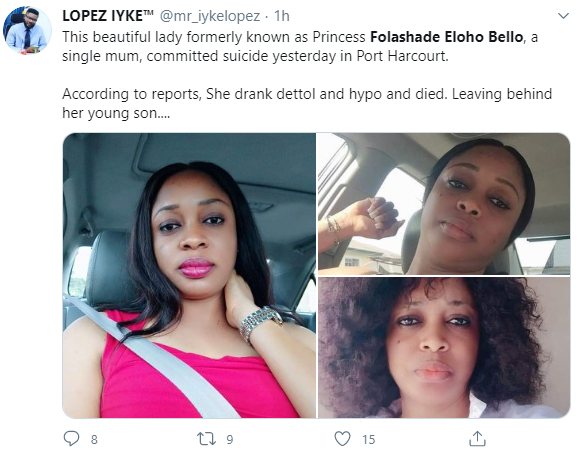 Single Mother Who Asked For Help On Facebook Commits Suicide