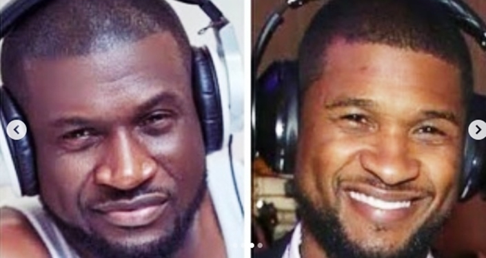 We need to question my dad over resemblance with Usher, Peter Okoye