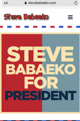 2023: Music executive, Steve Babaeko announces intention to run for Presidency