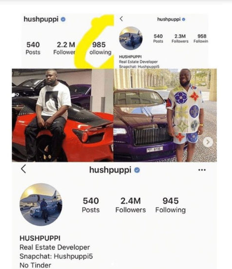 Hushpuppi gains over 200K followers since his arrest for alleged fraud