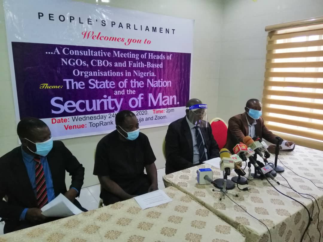 Insecurity: Community-based organizations reiterate support for Buhari, Service Chiefs in the fight against insurgency