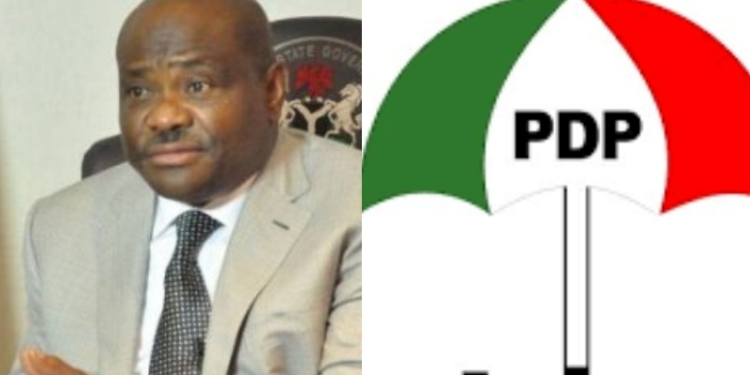 PDP reacts to Governor Wike calling its leaders 'tax collectors'