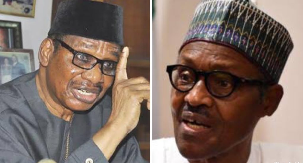 Don’t attend Giadom-led NEC meeting, Sagay tells Buhari