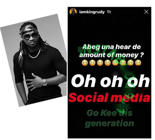 'Na social media go kill this generation' - Paul of Psquare reacts to the amount of money Hushpuppi stole