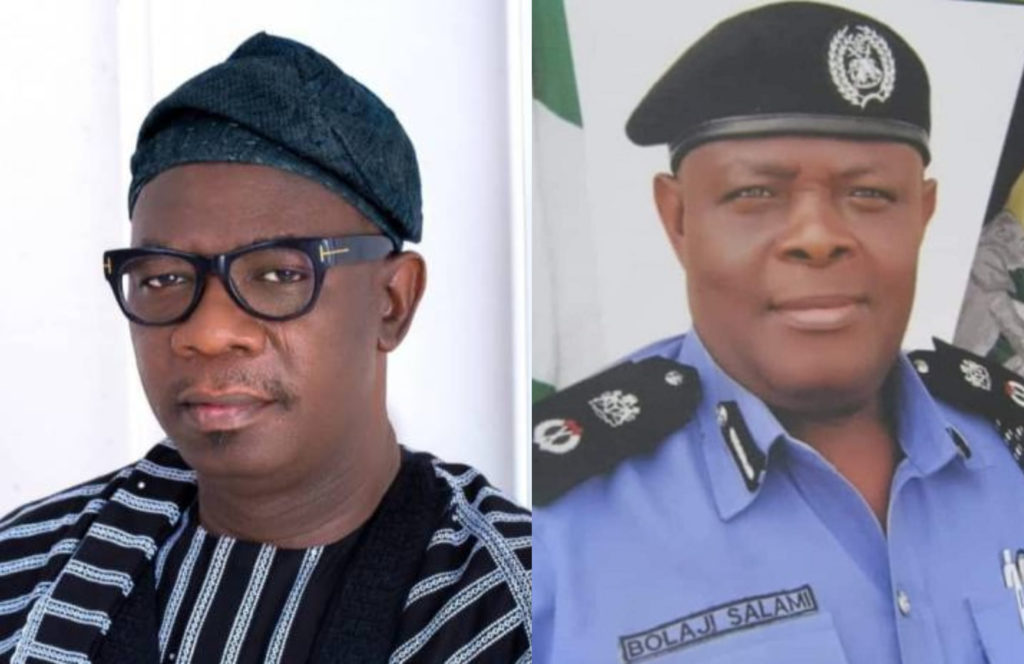 Ondo Deputy Governor, Ajayi accuses the state's police commissioner of withdrawing his police escort