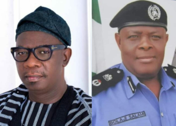 Ondo Deputy Governor, Ajayi accuses the state's police commissioner of withdrawing his police escort