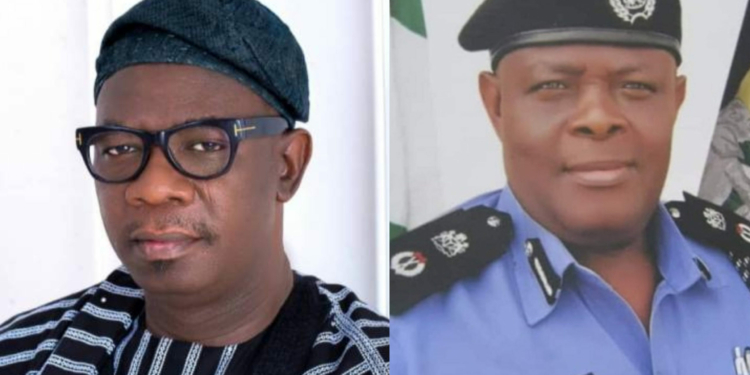 Ondo Deputy Governor, Ajayi accuses the state's police commissioner of withdrawing his police escort