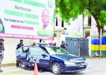Police seal APC National Secretariat for the second time amid party crisis