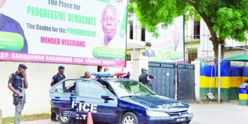 Police seal APC National Secretariat for the second time amid party crisis