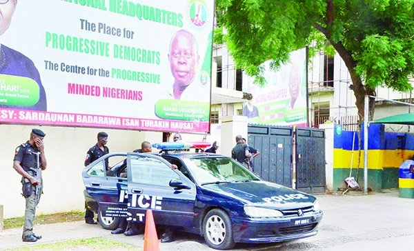 Police seal APC National Secretariat for the second time amid party crisis