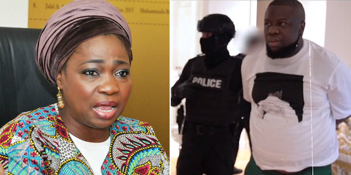Abike Dabiri-Erewa reacts to the viral video of Hushpuppi’s arrest