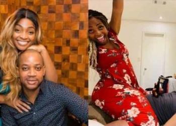 Davido’s Sister, Sharon monitors her husbands IG page, as she warns off admirers