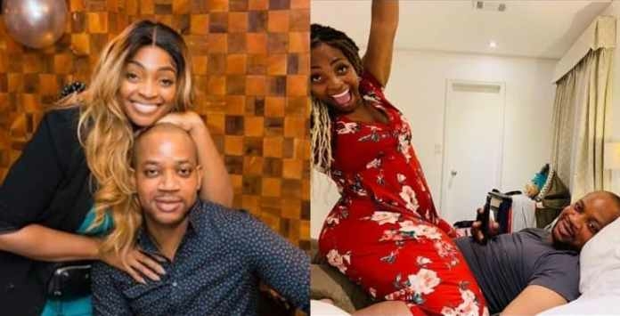 Davido’s Sister, Sharon monitors her husbands IG page, as she warns off admirers