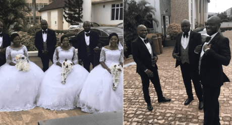 Why we married same day at same venue, Triplet Brothers who married Triplet Sisters reveal