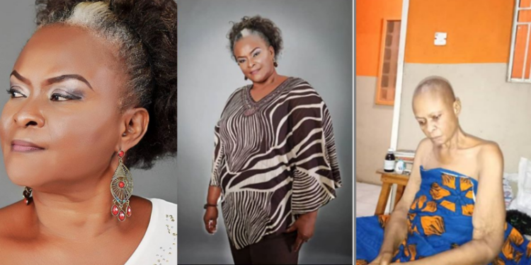 Panic as veteran actress, Ify Onwuemene down with cancer solicits for help