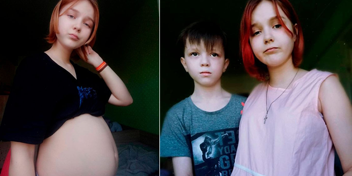 Pregnant 14-yr-old girl to raise her child together with her 10-yr-old boyfriend