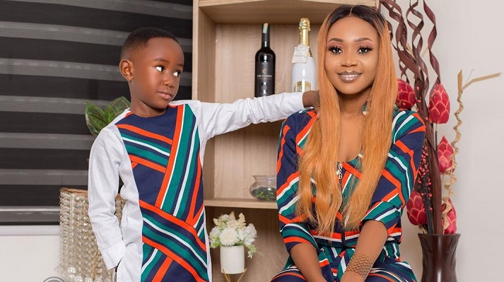 Akuapem Poloo gives reasons why she appeared unclad in photoshoot with son