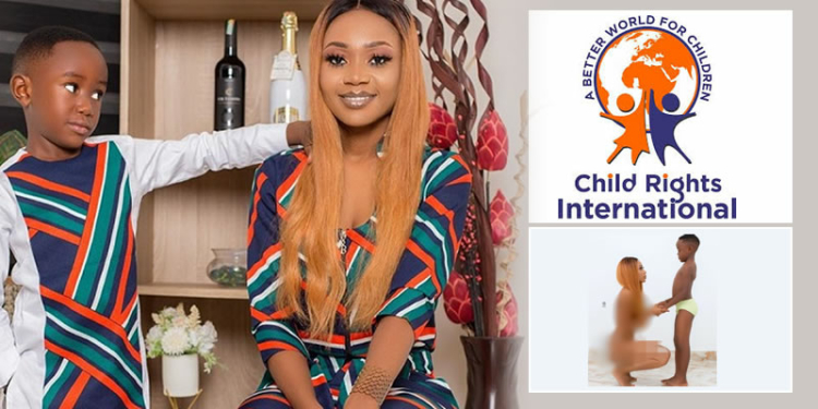 Child Rights International petitions Ghana Police to probe actress Akuapem Poloo's nude photo with her son