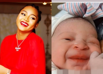 “This is not my baby” – Regina Daniels clears the air about the baby going viral as her son