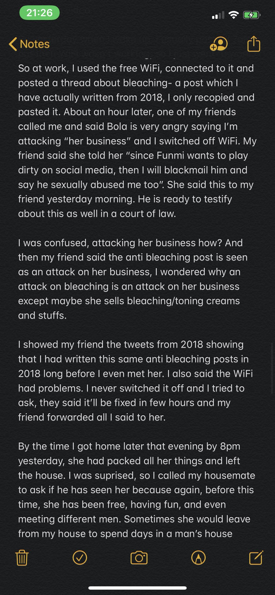 She threatened to blackmail me after traveling to UK to see me - Dr Olufunmilayo reacts to sex allegation