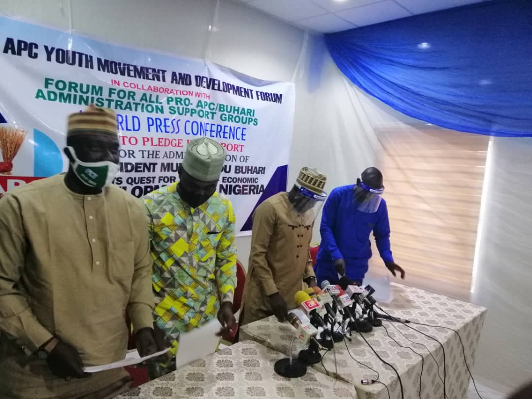 20 APC Groups back Buhari, Military on fight against insecurity