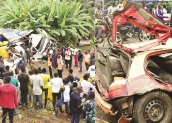 Four dead, others injured as truck suffers brake failure and rams into a car and bikes in Oyo