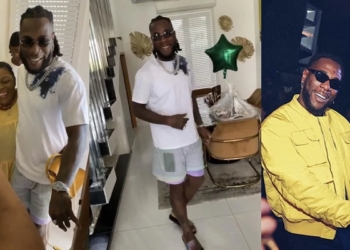 BurnaBoy's Mother Organised A Surprise Birthday For Him As He Clocked 29