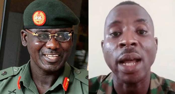 Nine days after, army releases wife of detained soldier who criticised Buratai