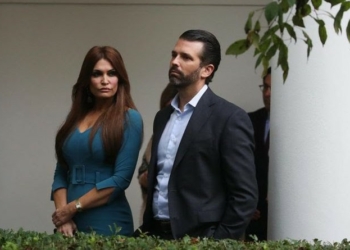 Donald Trump Jr's girlfriend and top Trump campaign official tests positive for COVID-19