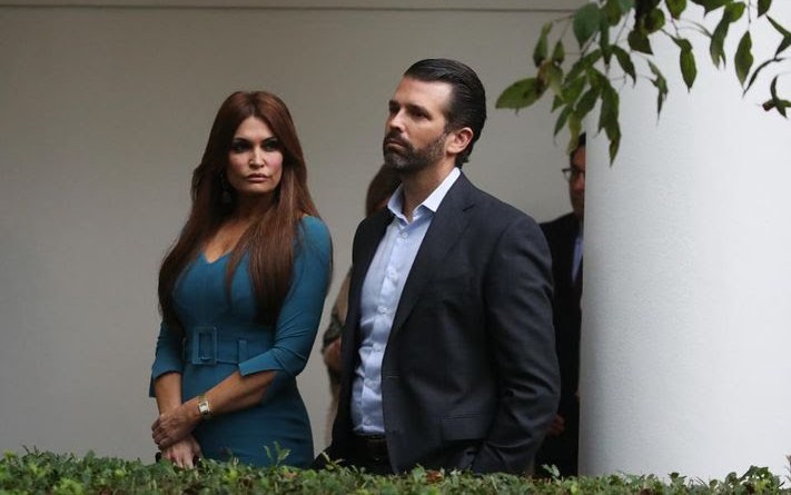 Donald Trump Jr's girlfriend and top Trump campaign official tests positive for COVID-19