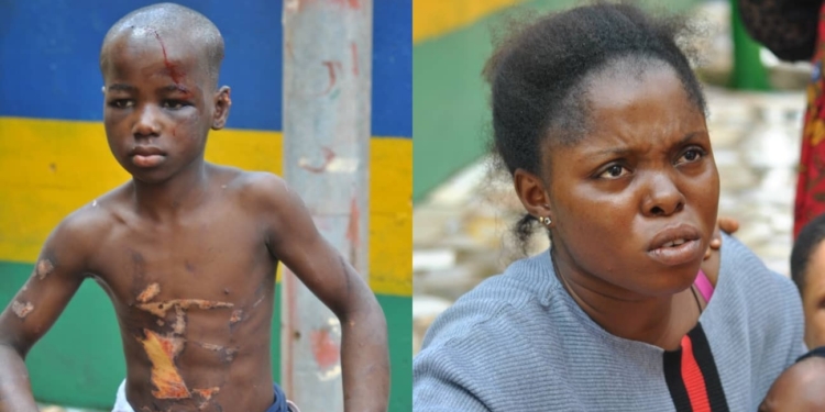 PHOTOS: Police release photo of woman who drilled a nail into the head of her housemaid in Enugu