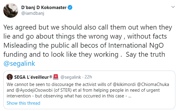 Rape allegation: DBanj challenges activist Segalink to ''say the truth''