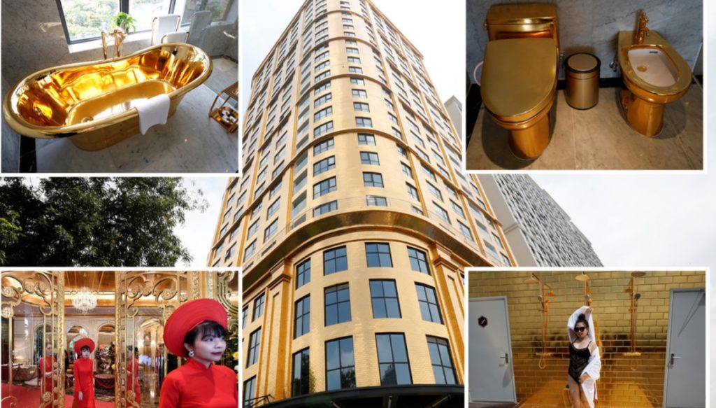 VIDEO: World’s ‘first' gold-plated hotel opens in Vietnam