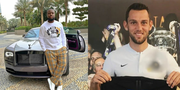 How Serie A team allegedly paid Stefan De Vrij's transfer fee into Hushpuppi's account in 2018