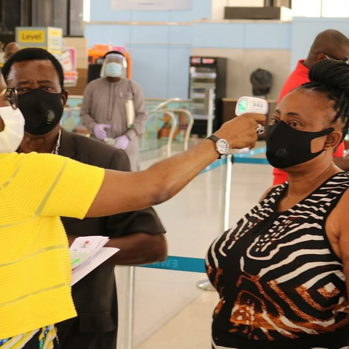 PHOTOS: 322 Nigerians evacuated from the US arrive Lagos