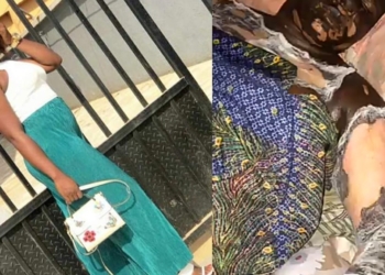 PHOTOS: Woman dies after suffering burns while answering call close to a gas cannister