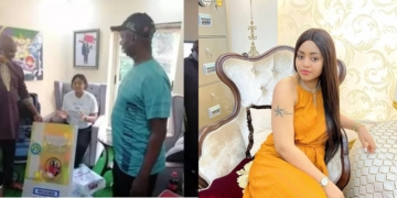 Actors Guild of Nigeria visits Regina Daniels, names her baby “Nollywood Baby of the year”
