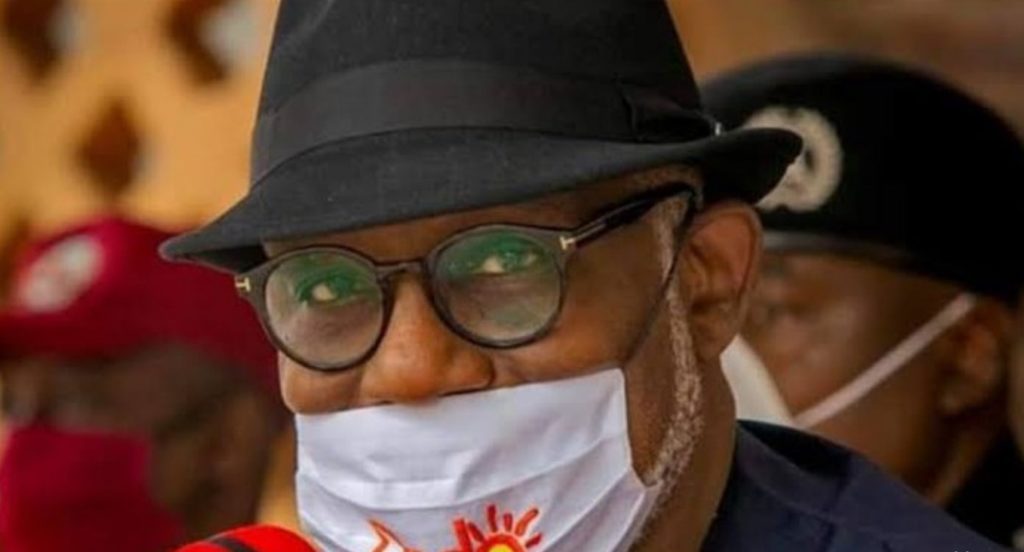 BREAKING: Gov Akeredolu tests negative for COVID-19