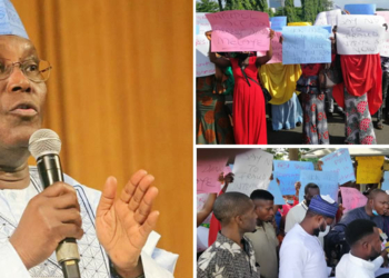 Hushpuppi: Protest rocks US Embassy as Nigerians demand forensic investigation of Atiku, Timi Frank over links with alleged cyber-fraudster