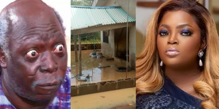 Flood Eviction: Funke Akindele Gifts Nollywood Veteran, Pa James a new house