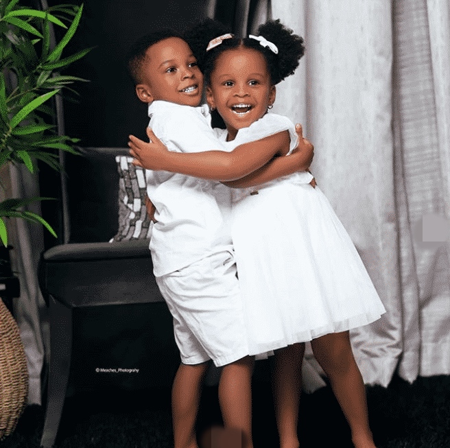 Paul Okoye and wife Anita celebrate their twins 3rd birthday with adorable new photos