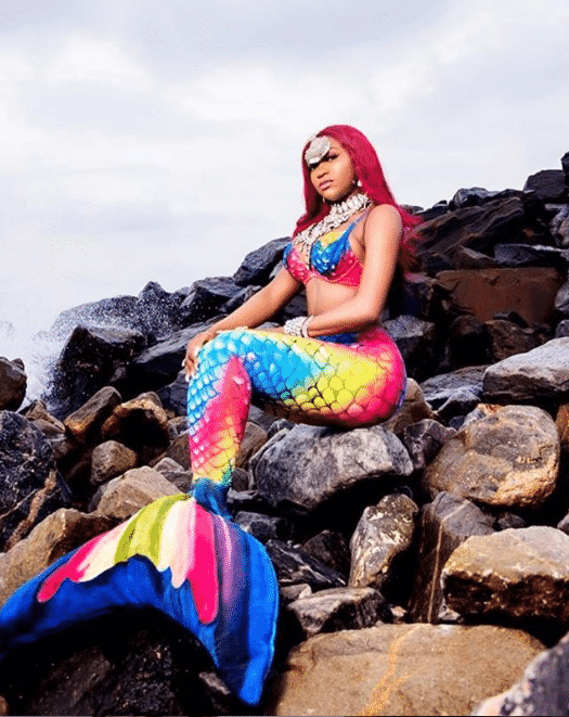 Photos: BBNaija’s Thelma transforms into a mermaid for her 28th birthday