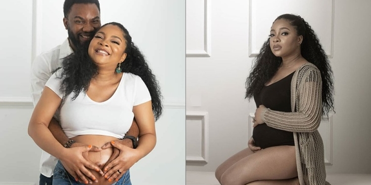 Proud new mom, actress Linda Ejiofor Suleiman shares stunning maternity photos