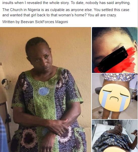 Deaconess arrested after burning ward's private part, inflicting other injuries in Kaduna