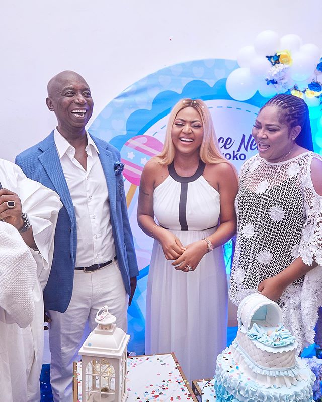 Regina Daniels shares official photos from baby's naming ceremony
