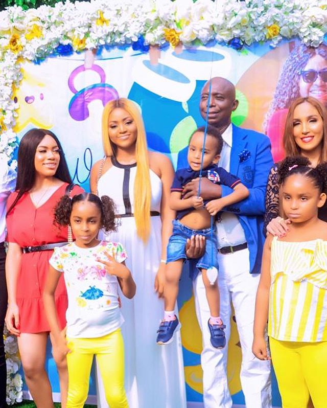 Regina Daniels shares official photos from baby's naming ceremony