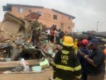 Six rescued, others feared trapped in Lagos building collapse