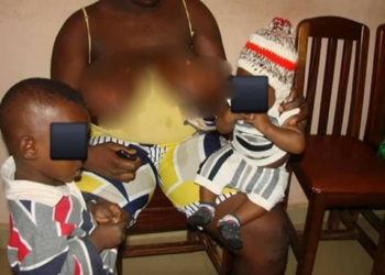 Photos: Ghanaian man pours hot water on his breastfeeding wife's breast in Enugu