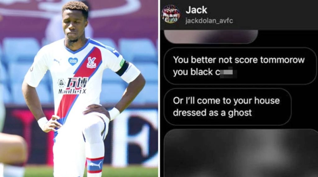 Police arrest boy, 12 for sending racist messages to Crystal Palace star, Wilfriend Zaha